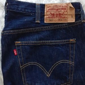 Levi's 501 Original Straight Leg Button Fly